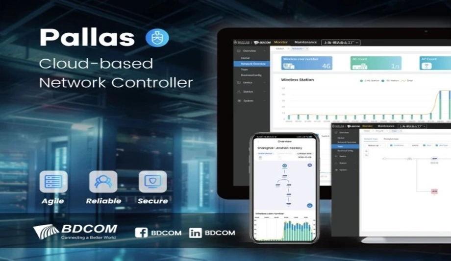 BDCOM Cloud-based Network Controller and Pallas Cloud Support