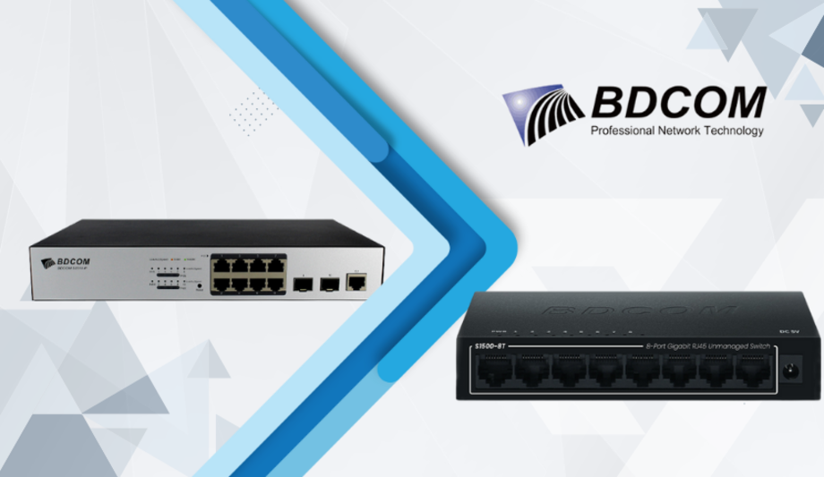 Differences Between BDCOM's Unmanageable S1508D and Manageable POE S2510-P Switches!